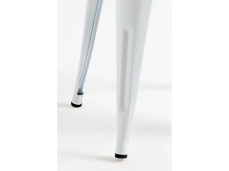 Lote de 2 Taburetes Torix Pequeños - Blanco