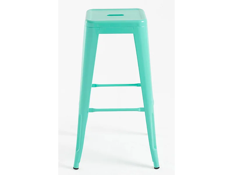 Lote de 6 Taburetes Torix Altos - Verde menta