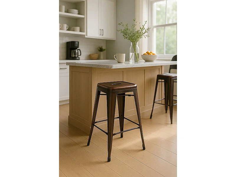 Taburetes Altos - Taburete Torix Vintage - Cobre vintage