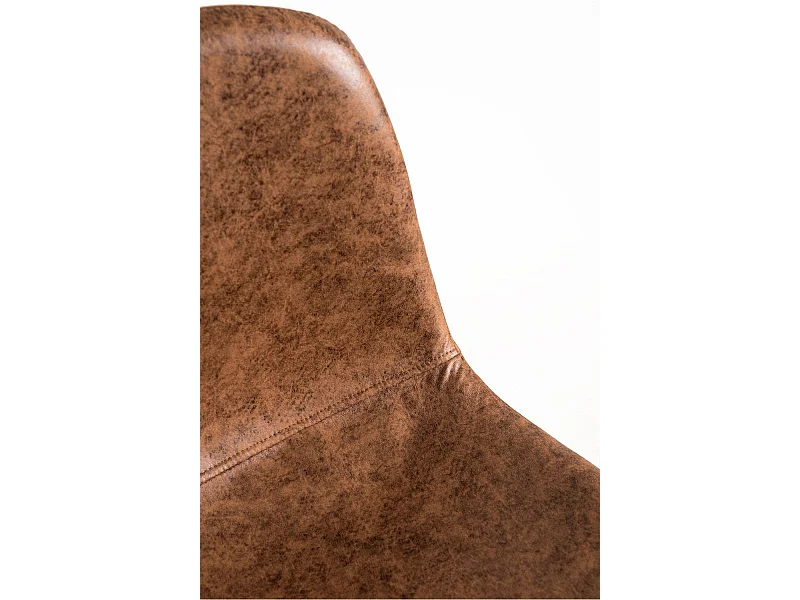 Taburetes Cocina - Taburete Veki Polipiel Vintage - Camel