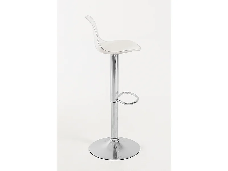 Taburetes Cocina - Taburete Tulipa Transparente