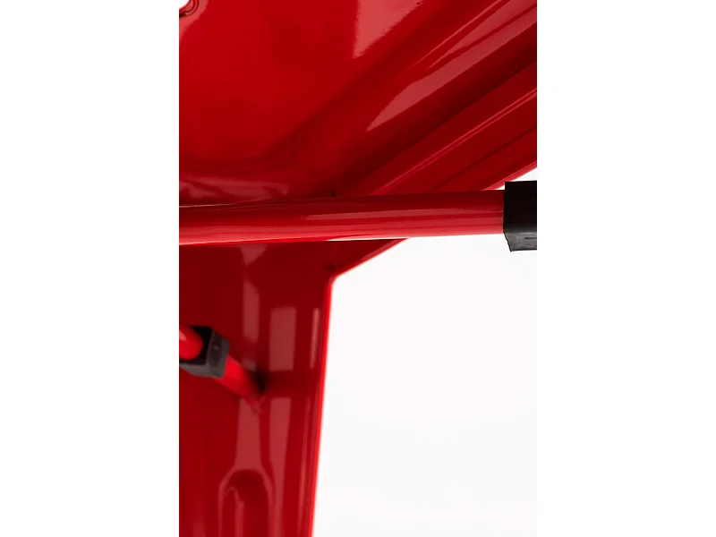 Lote de 2 Taburetes Torix Pequeños - Rojo