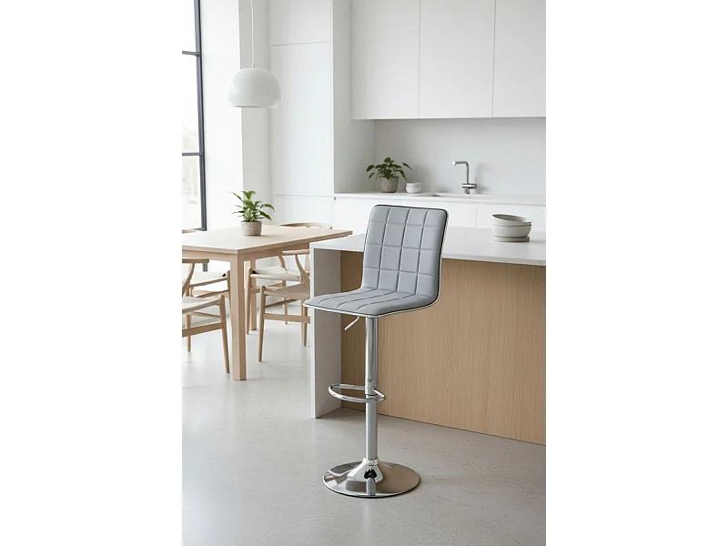 Taburetes Cocina - Taburete Likod - Gris