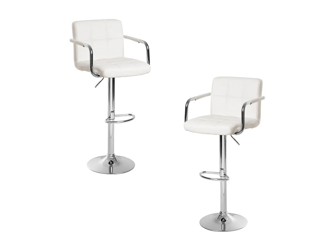 Lote de 2 Taburetes Vapen - Blanco