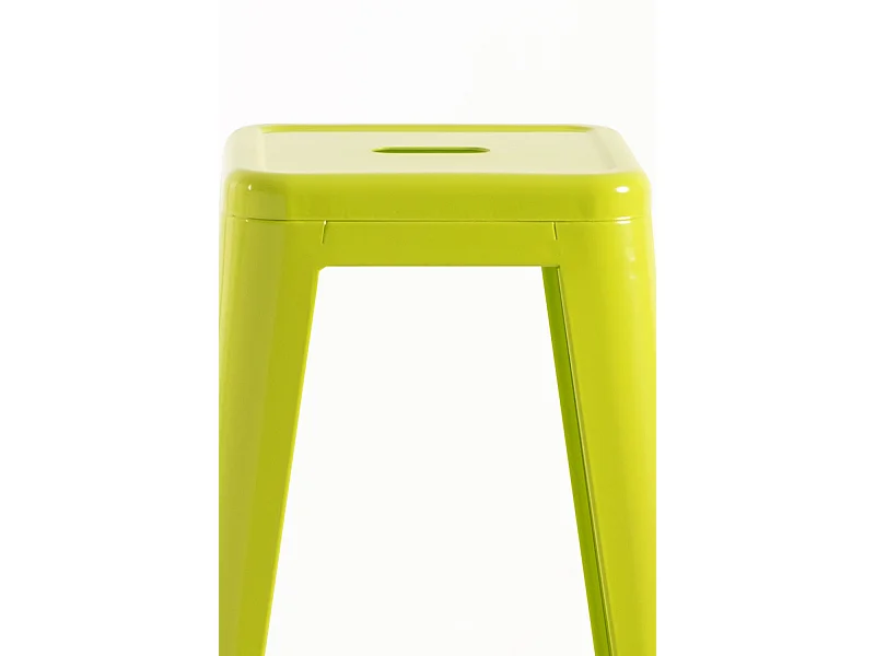 Lote de 2 Taburetes Torix Altos - Verde Flora