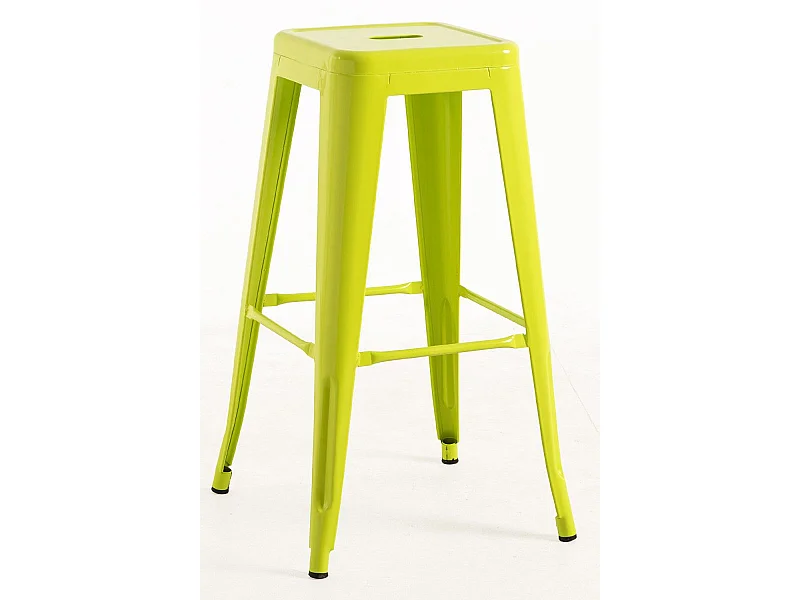 Lote de 2 Taburetes Torix Altos - Verde Flora