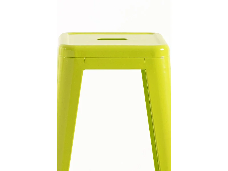 Lote de 2 Taburetes Torix Altos - Verde Flora