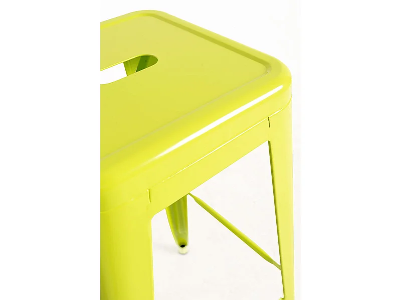 Lote de 2 Taburetes Torix Altos - Verde Flora