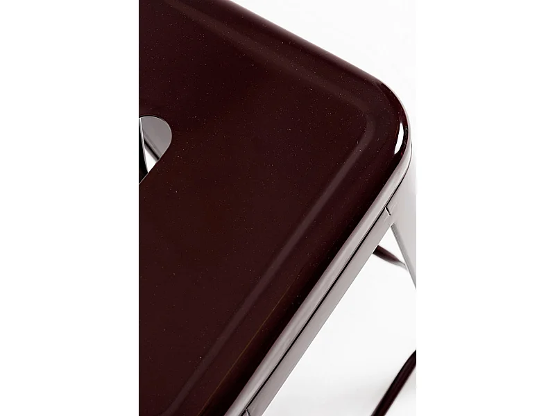 Lote de 2 Taburetes Torix Altos - Marrón