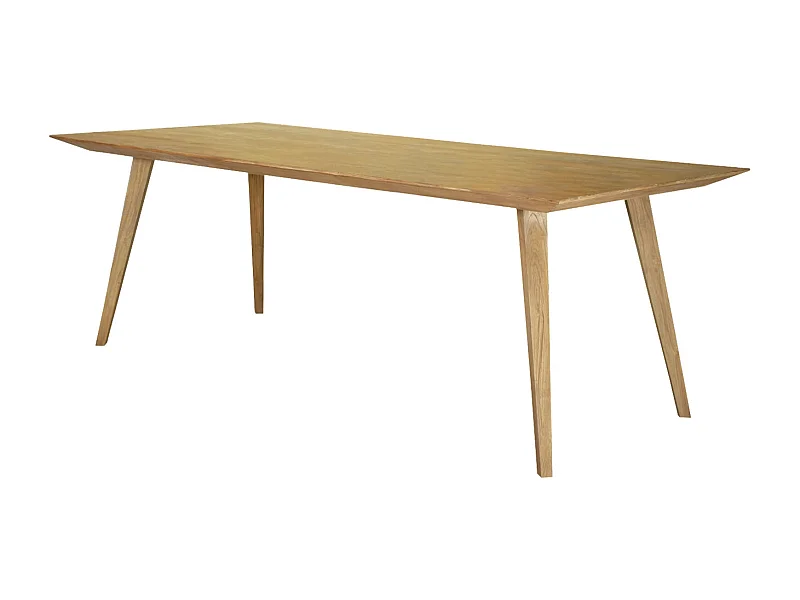 KKOPEN-Table à manger +12 personnes 300 cm en Teck recyclé