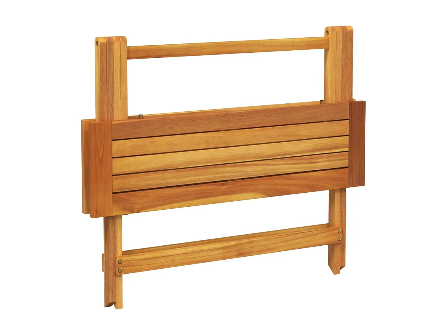 Ensemble à manger de jardin pliable 5 pièces bois massif d’acacia