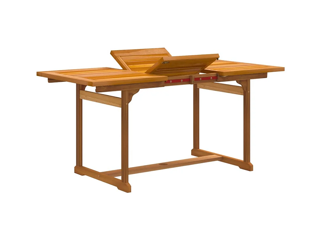 Ensemble à manger de jardin 7 pièces bois d'acacia solide textilène