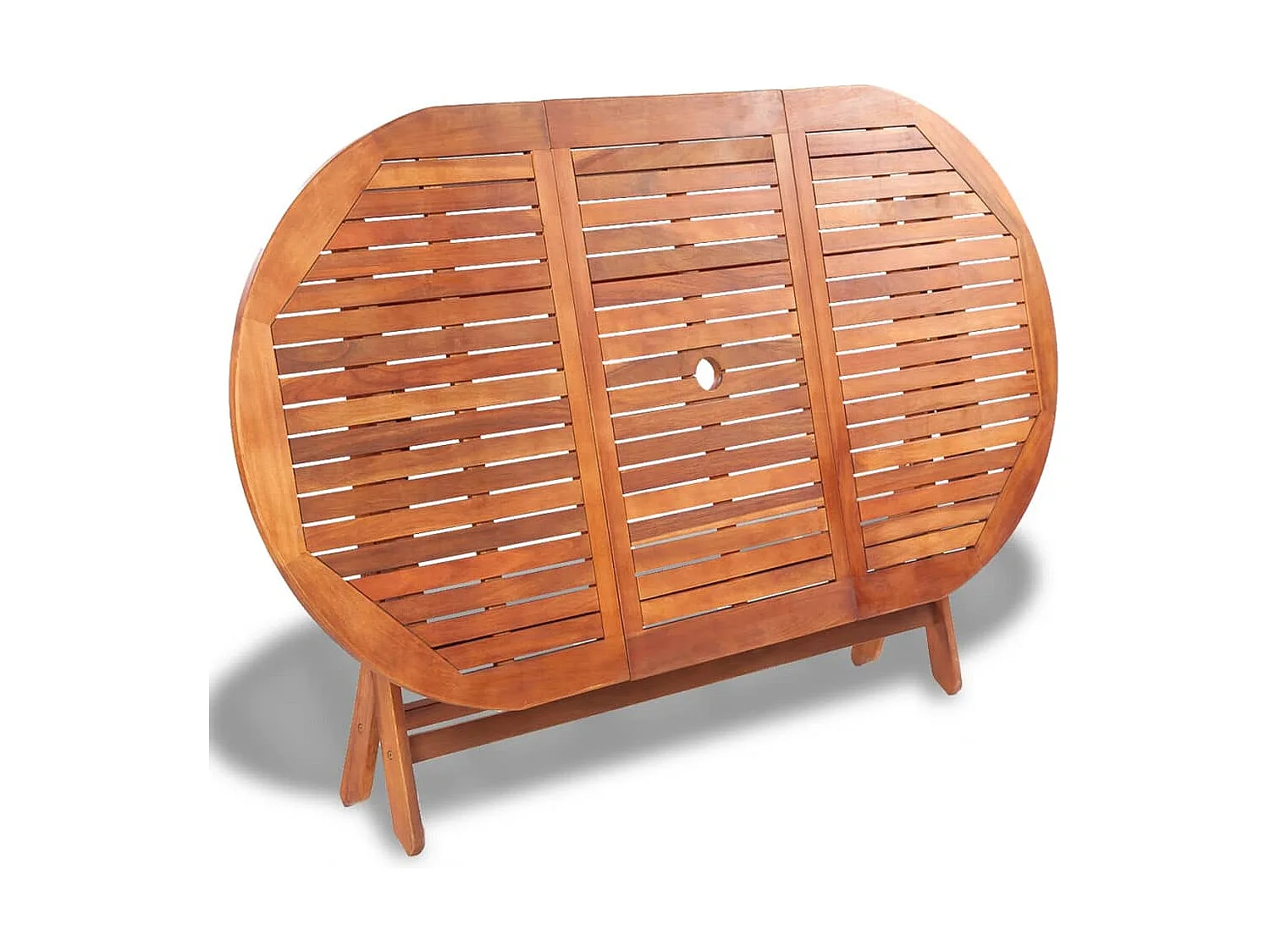 Mobilier à dîner d'extérieur 7 pièces en Bois d'acacia solide