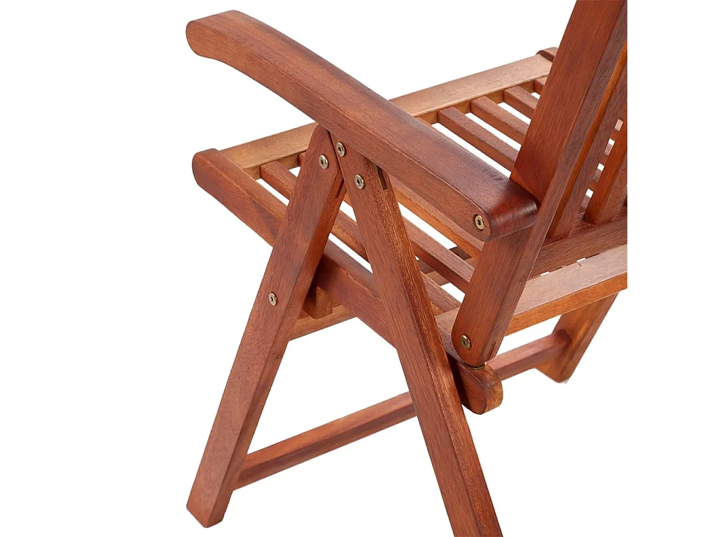 Mobilier à dîner d'extérieur 7 pièces en Bois d'acacia solide