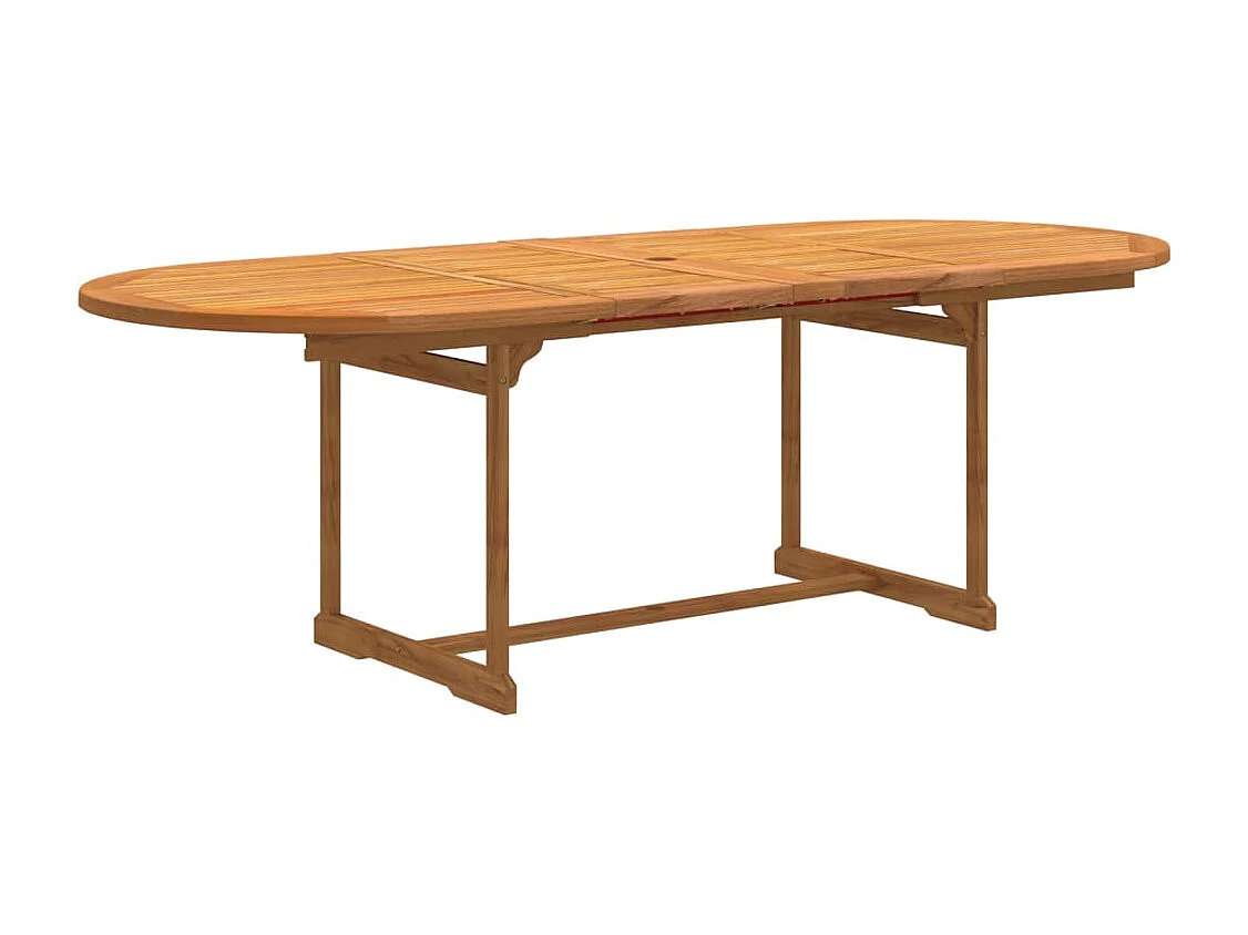 Ensemble à manger de jardin 9 pièces bois d'acacia solide textilène