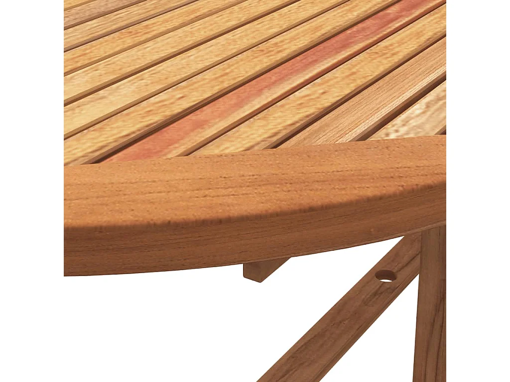 Ensemble à manger de jardin 9 pièces bois d'acacia solide textilène