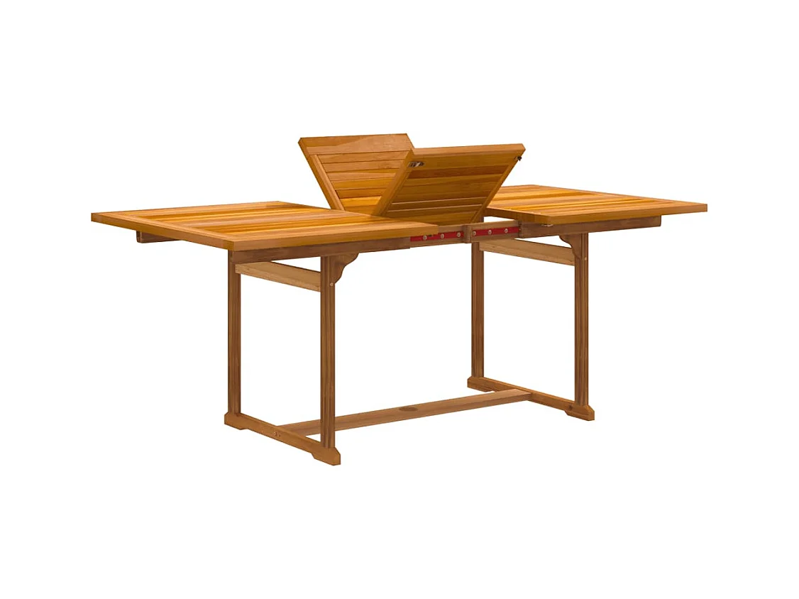 Ensemble à manger de jardin 7 pièces bois d'acacia solide textilène