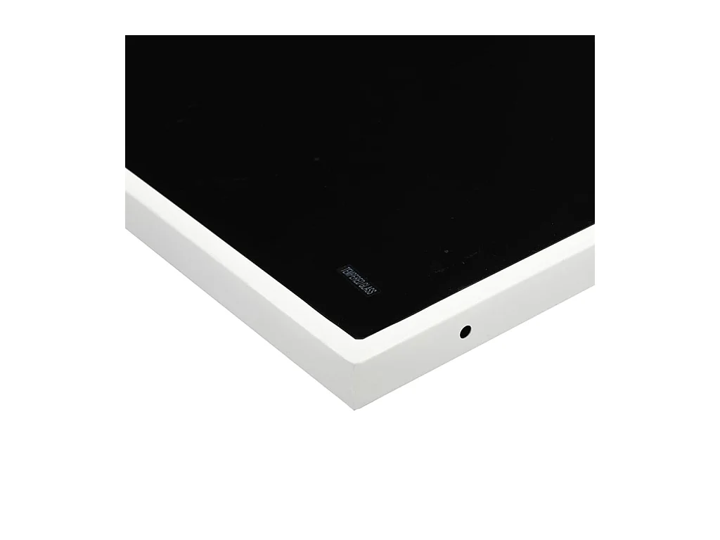 Juego de comedor de jardín 11 piezas con cojines textilene blanco