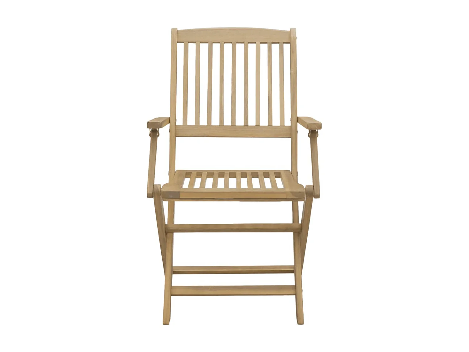 Juego de comedor para jardín 7 piezas madera maciza acacia
