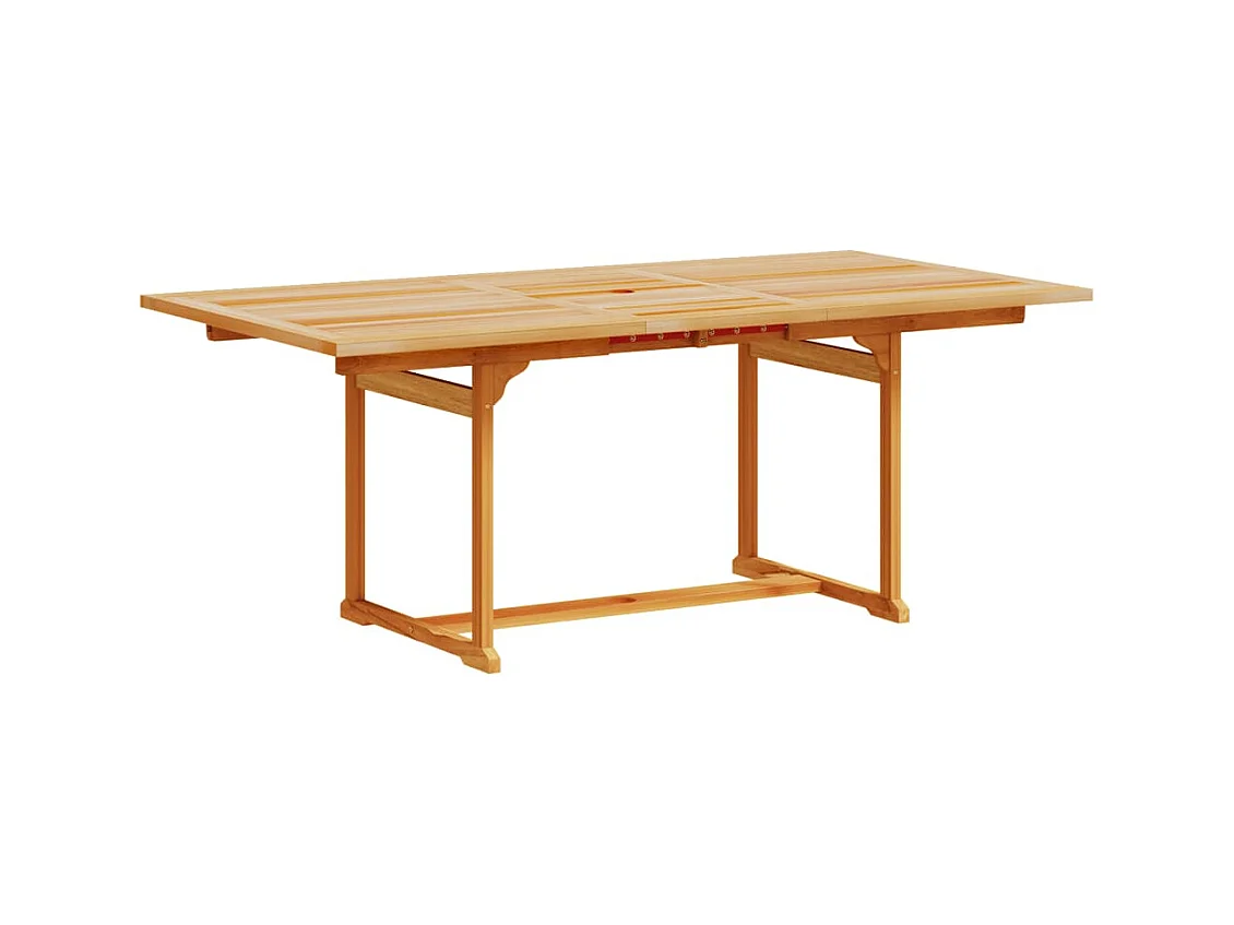 Ensemble à manger de jardin 7 pièces bois d'acacia solide textilène