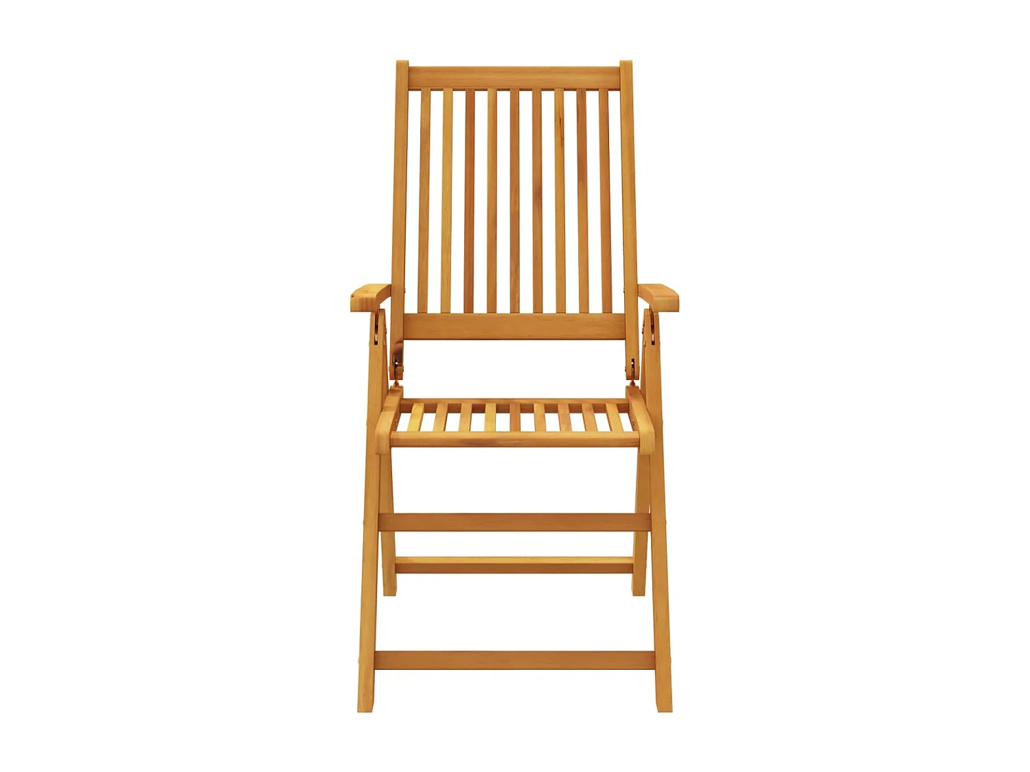 Juego de comedor de jardín 5 piezas madera maciza de acacia