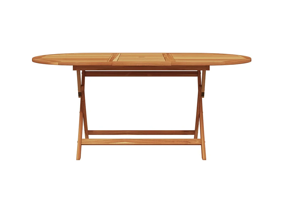 Ensemble à manger de jardin 7 pièces beige tissu et bois massif