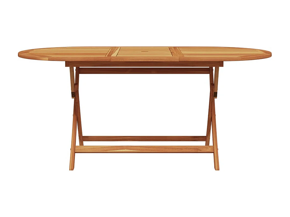 Ensemble à manger de jardin 7 pièces beige tissu et bois massif