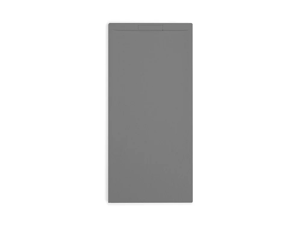 Plato de ducha resina COVER ceniza  80x160cm