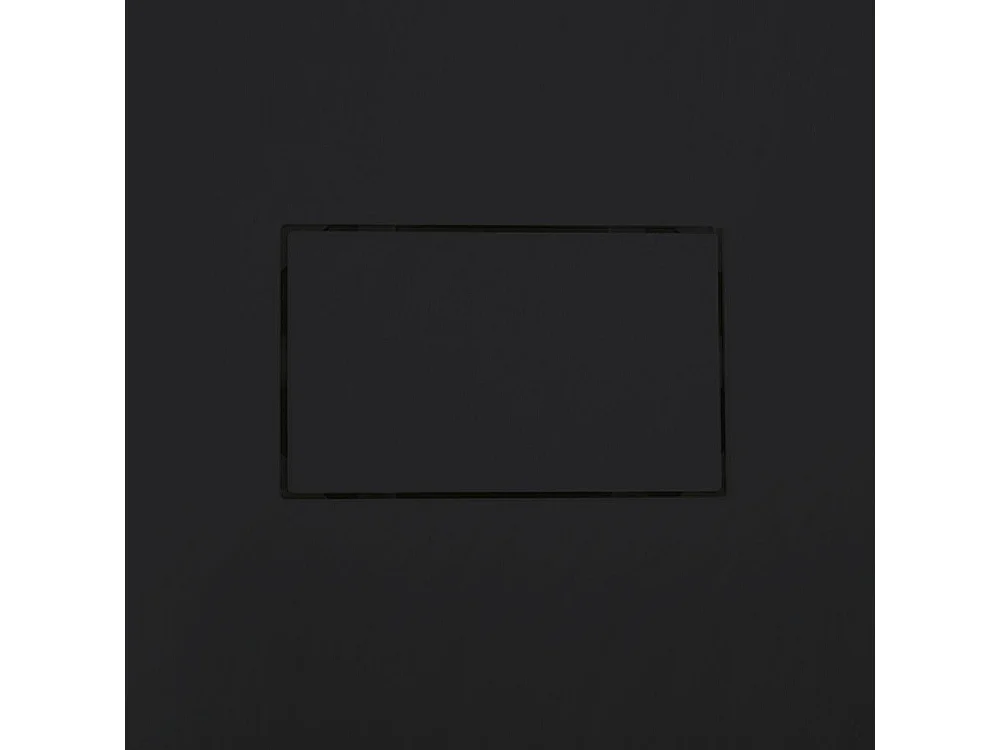 Piatto doccia ultrasottile 90 x 90 cm nero PIATTO in SoliCast® finitura ardesia