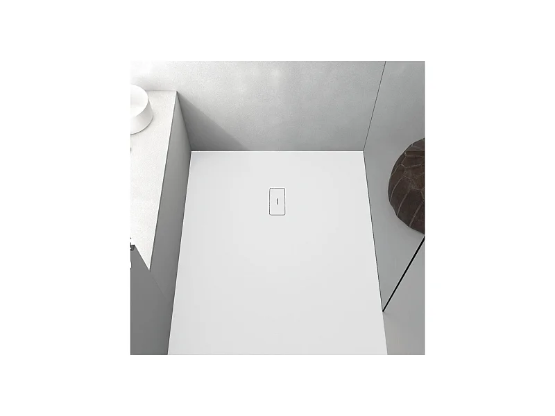 Plato de ducha resina FUSION BLANCO  90x140cm