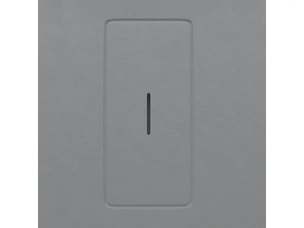 Plato de ducha resina FUSION CENIZA  80x170cm