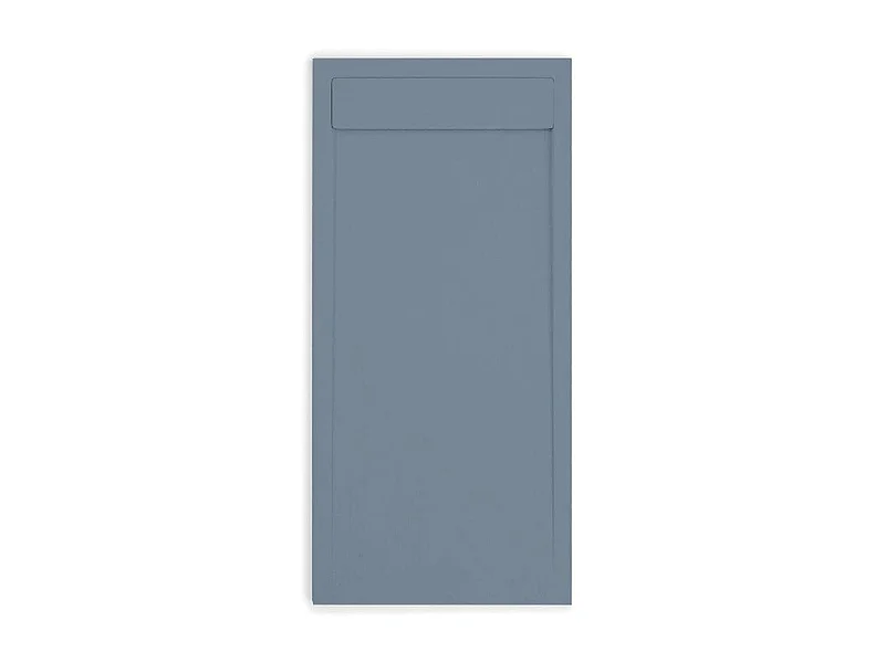 Piatto doccia ultrasottile 70 x 110 cm QUERA in resina finitura ardesia antracite