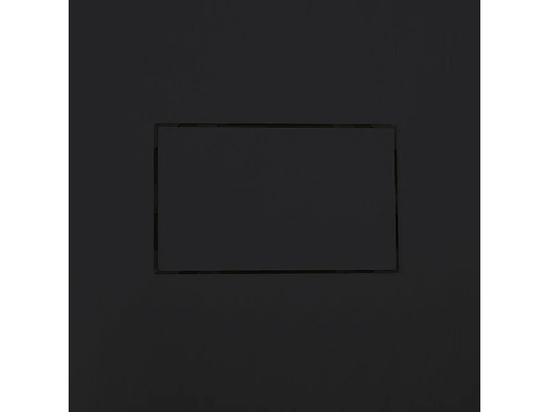 Piatto doccia ultrasottile 90 x 150 cm nero PIATTO in SoliCast® finitura ardesia