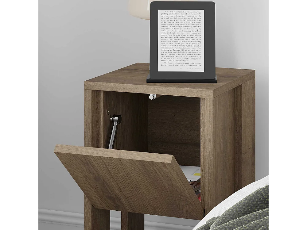 Table de chevet en aggloméré Ema