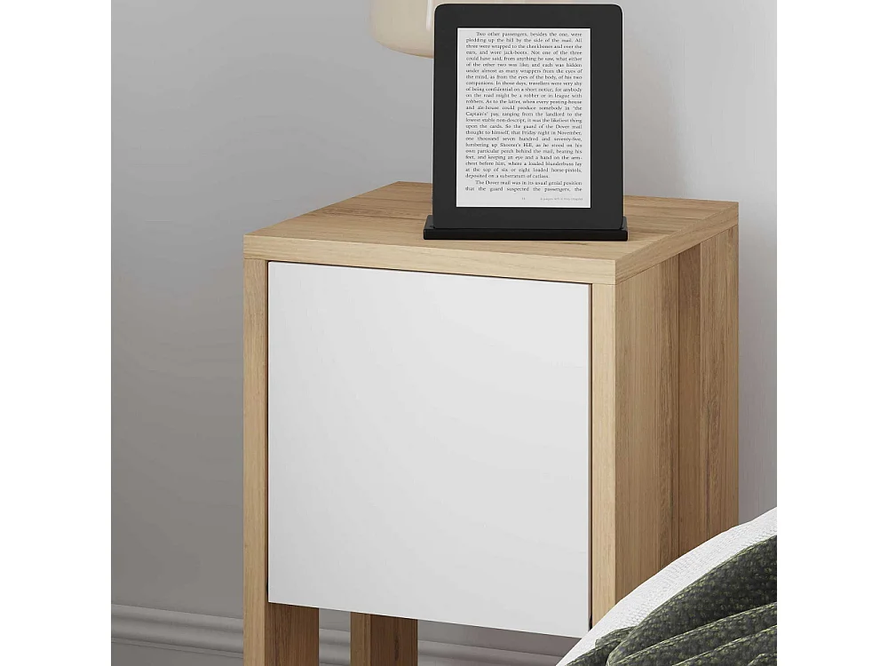 Table de chevet en aggloméré Ema