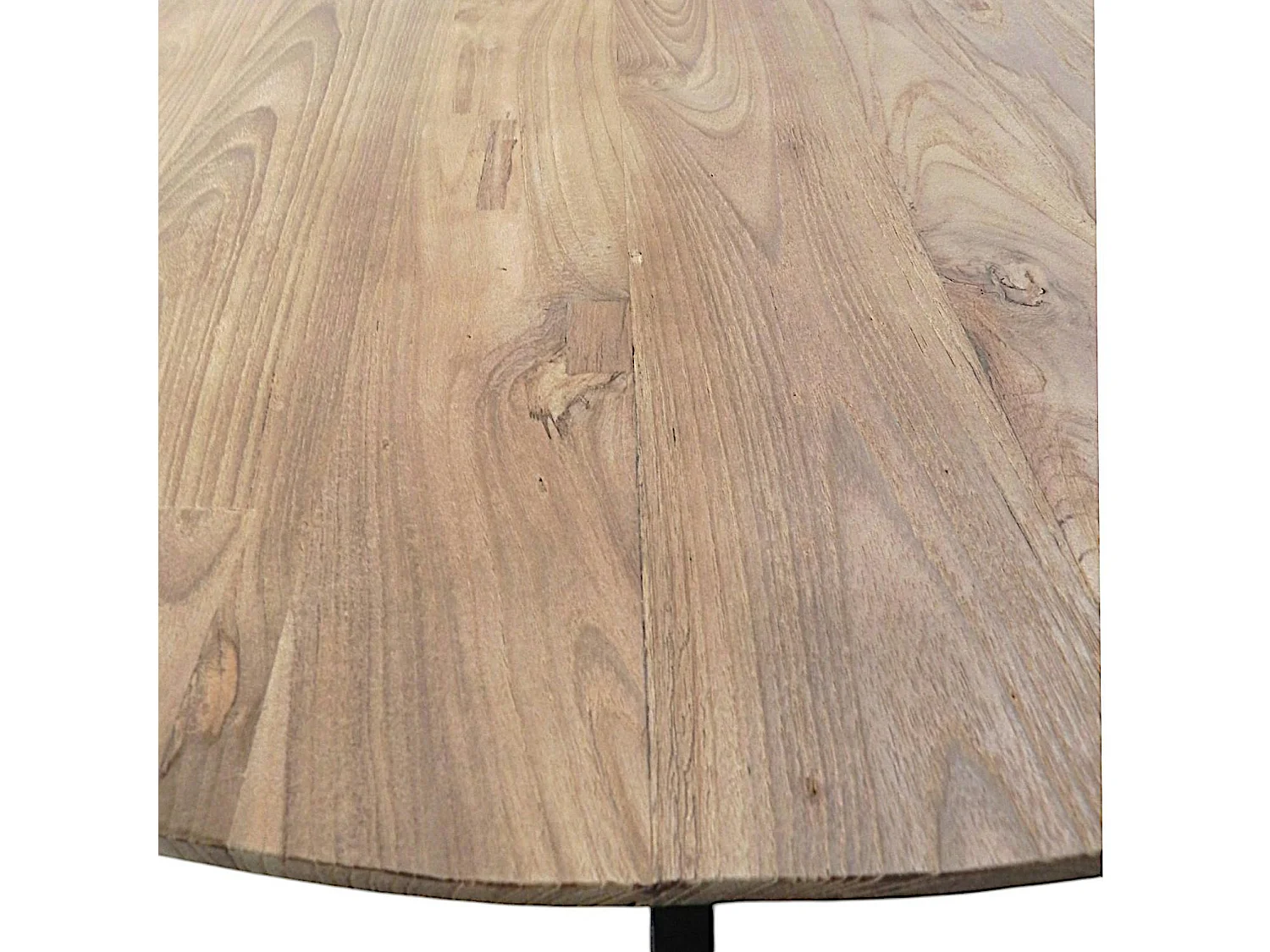 Table à manger ovale en bois de teck recyclé 2 m DEPOK