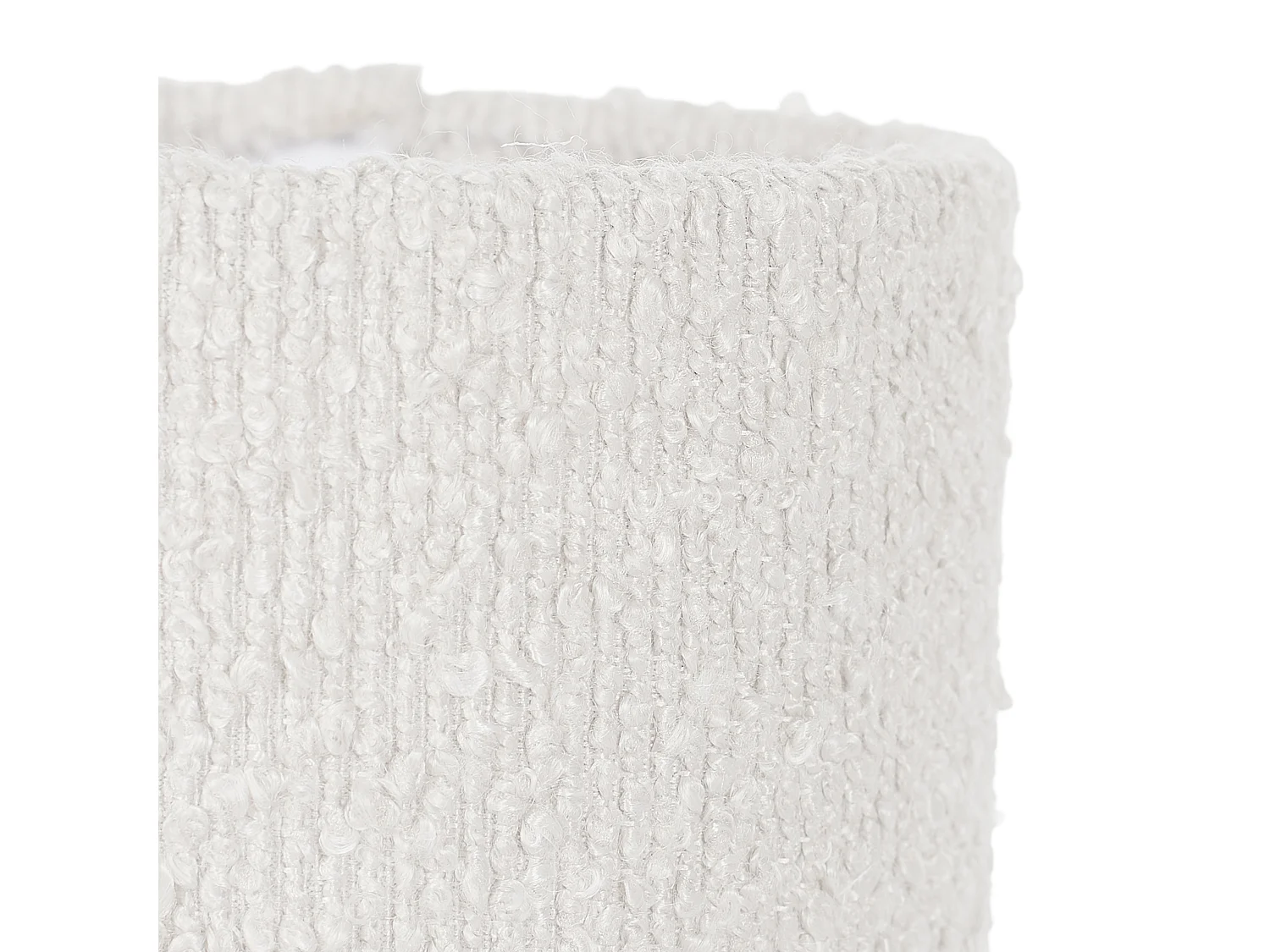 Lampe Metal Abatjour Bouclette Noir