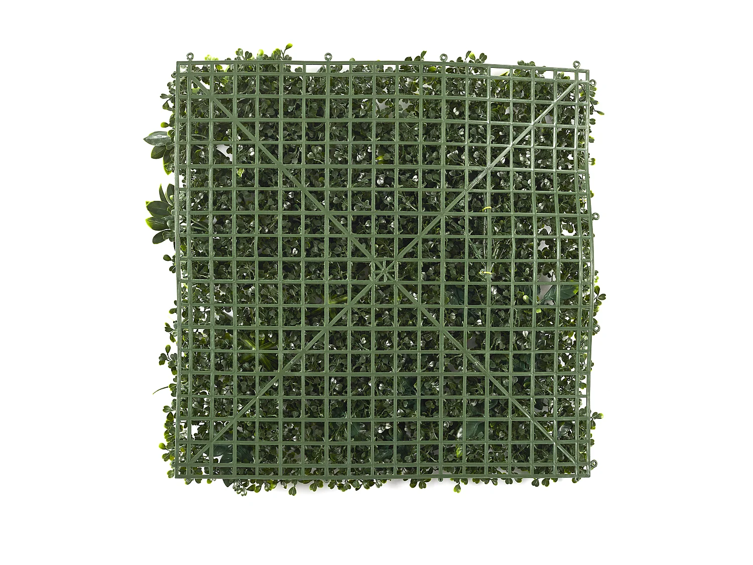Mur Vegetal Artificiel Panache 50x50cm Vert