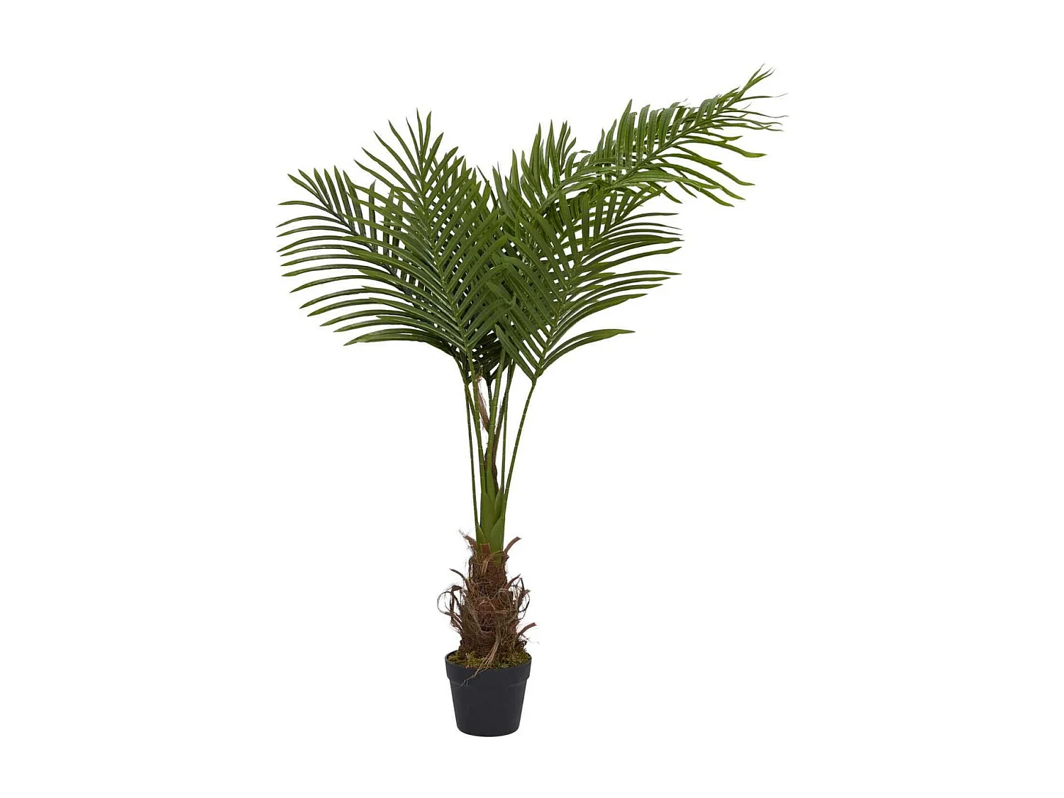 Plante Artificielle Palmier 120cm Vert