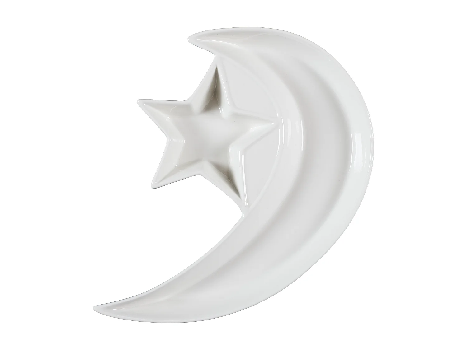 Plat De Presentation Nuit Etoilee D25.5cm