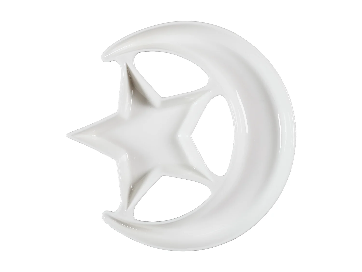 Plat De Presentation Nuit Etoilee D25.5cm