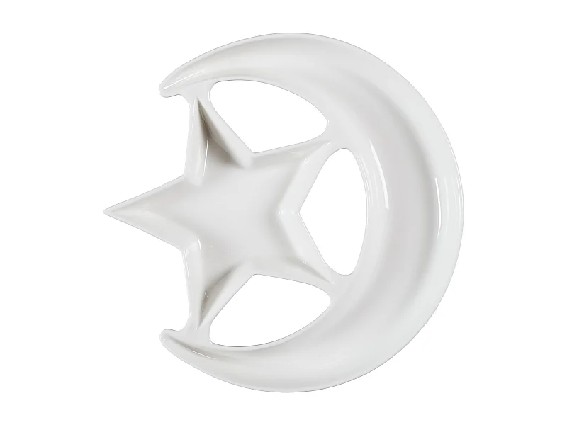 Plat De Presentation Nuit Etoilee D25.5cm