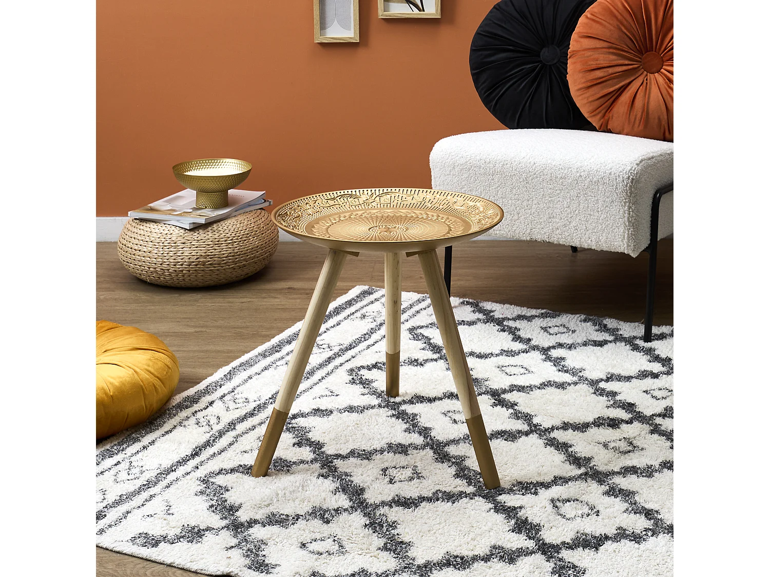 Table Mirage Dore Or