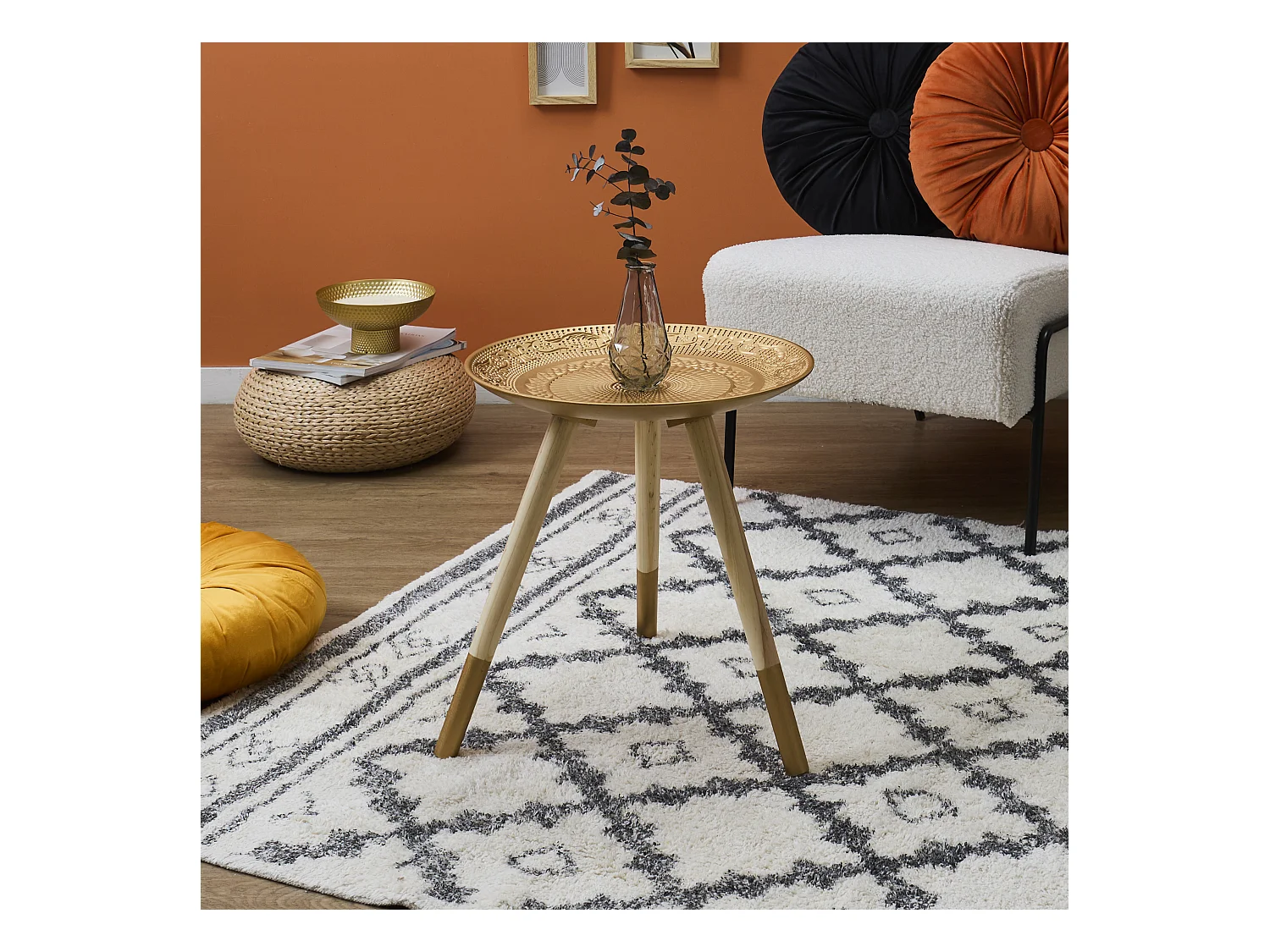 Table Mirage Dore Or