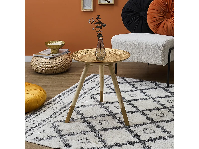 Table Mirage Dore Or