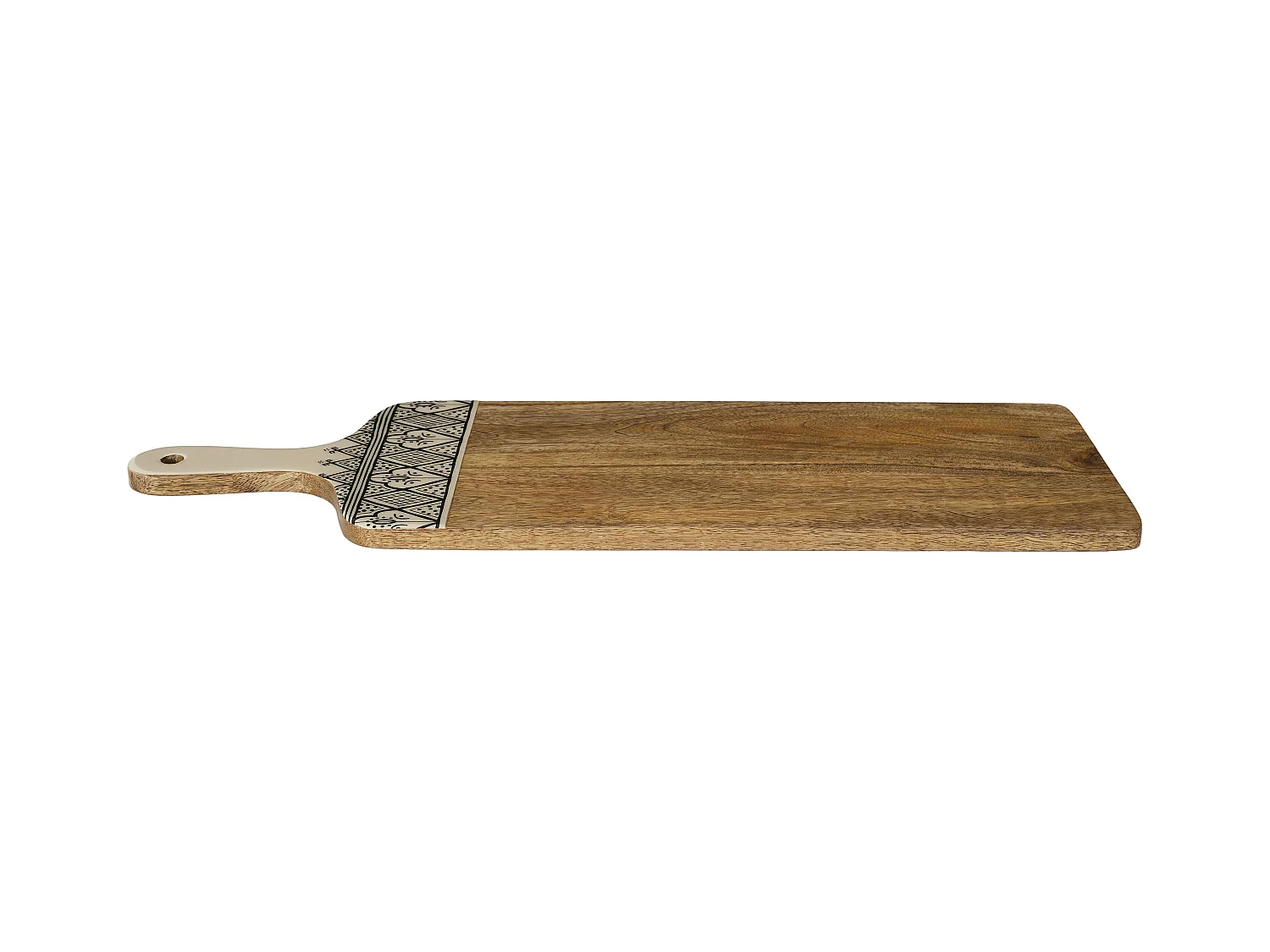 Planche De Presentation Manguier Dune Noir 58cm Marron, Blanc, Noir