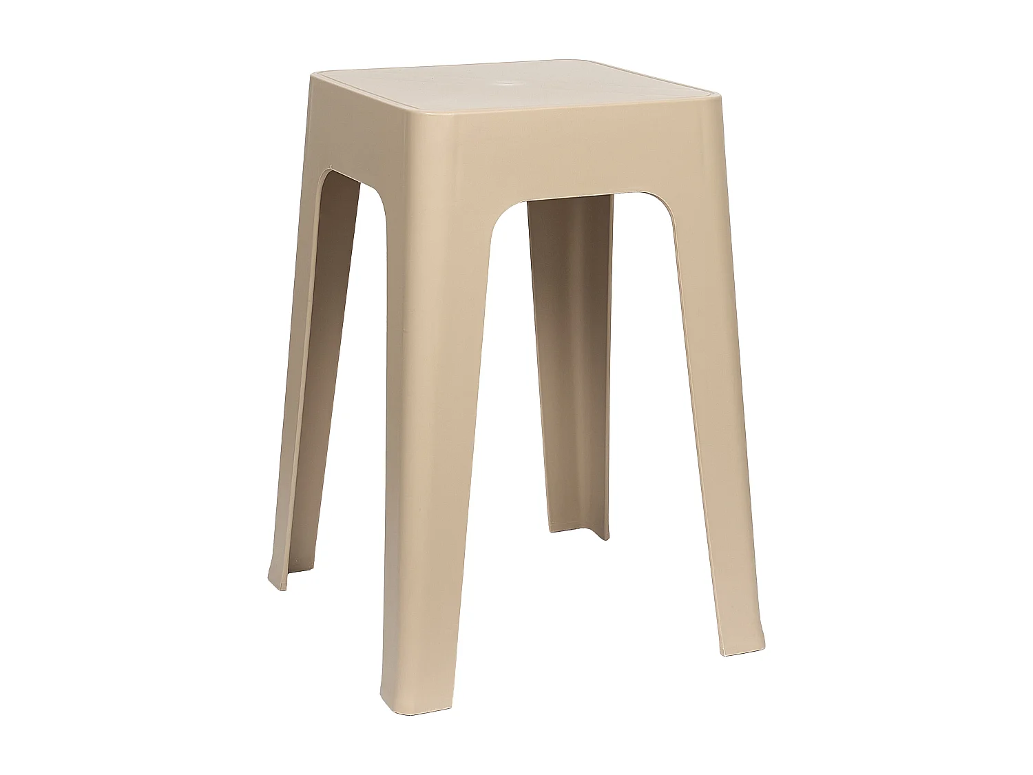 Tabouret Empilable Spectra Beige - Lot De 6 Beige