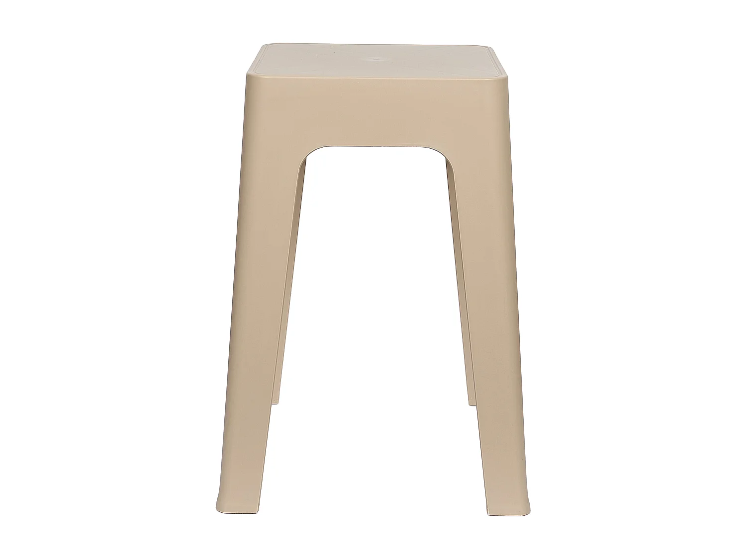 Tabouret Empilable Spectra Beige - Lot De 6 Beige