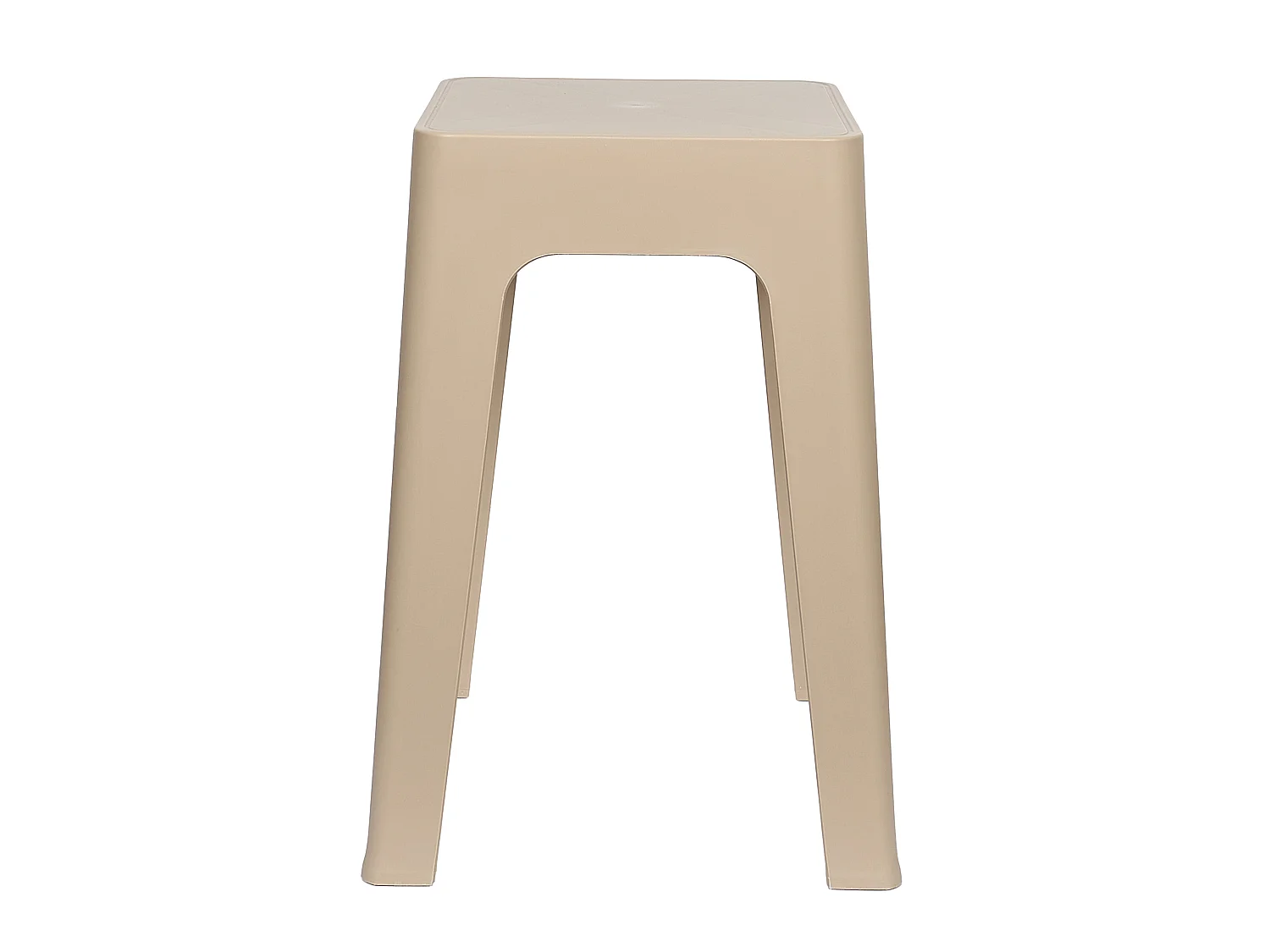 Tabouret - HOME DECO FACTORY - Spectra - Empilable - Beige