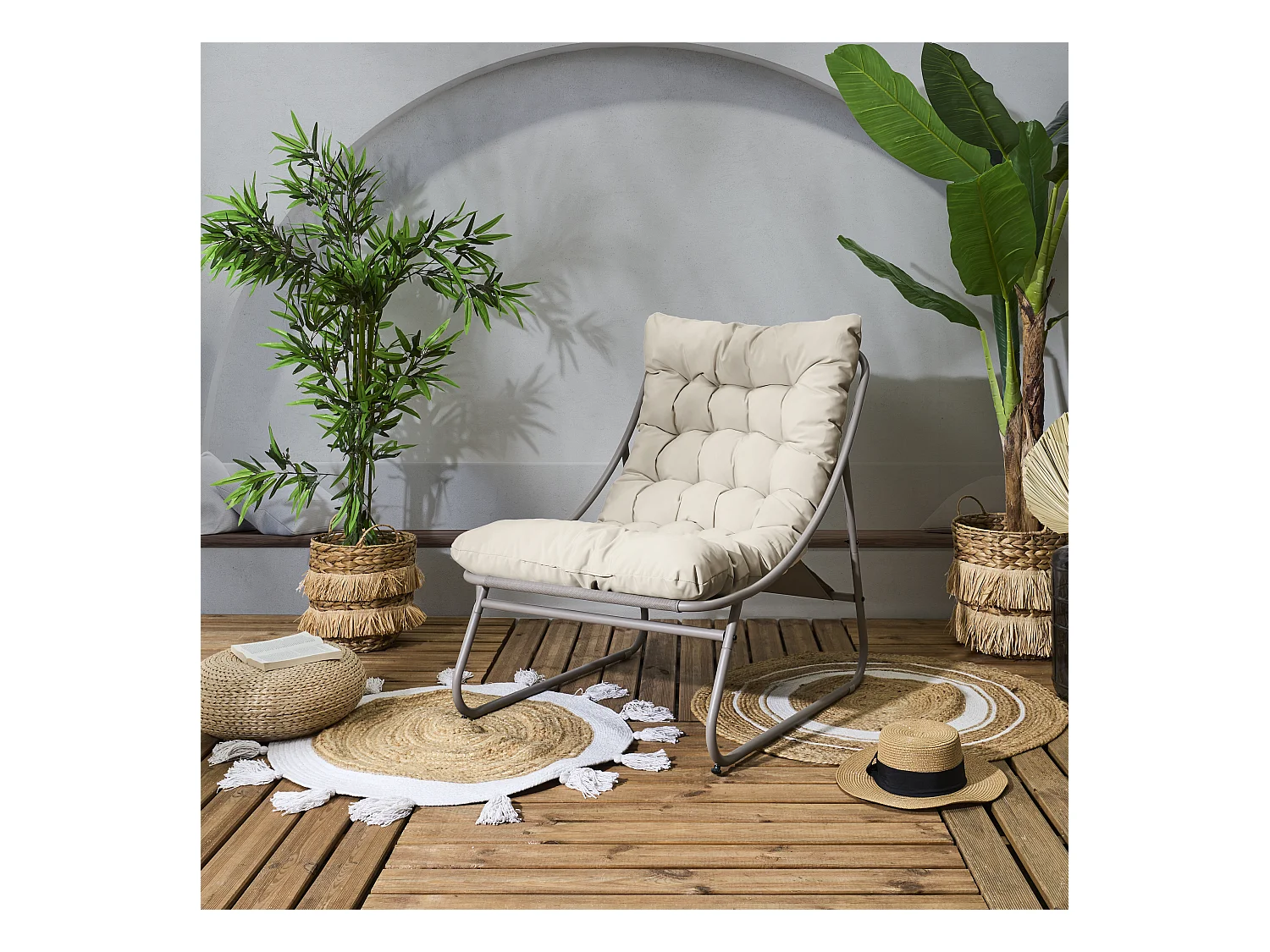 Fauteuil Dolce Vita Beige Beige